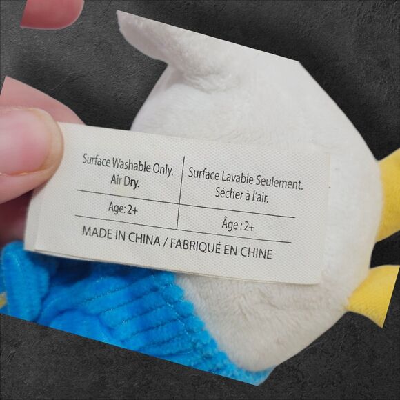 Disney Donald Duck Plush Corduroy Hat Shirt Red Bow Tie 10 Inch Stuffed Toy - Picture 6 of 7